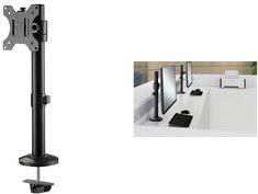 Actual product image Digitus Universal Single Monitor Pole Mount (Table, 32")
