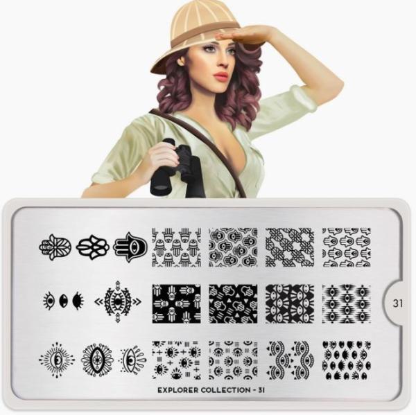 MoYou London Nail Art Stamping Explorer Collection
