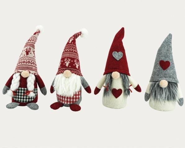 Trend-24 Nordic elves 4 assorted