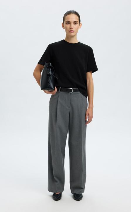 Actual product image Selected Femme Slftenny Ss Boxy O-Neck Tee (XS)