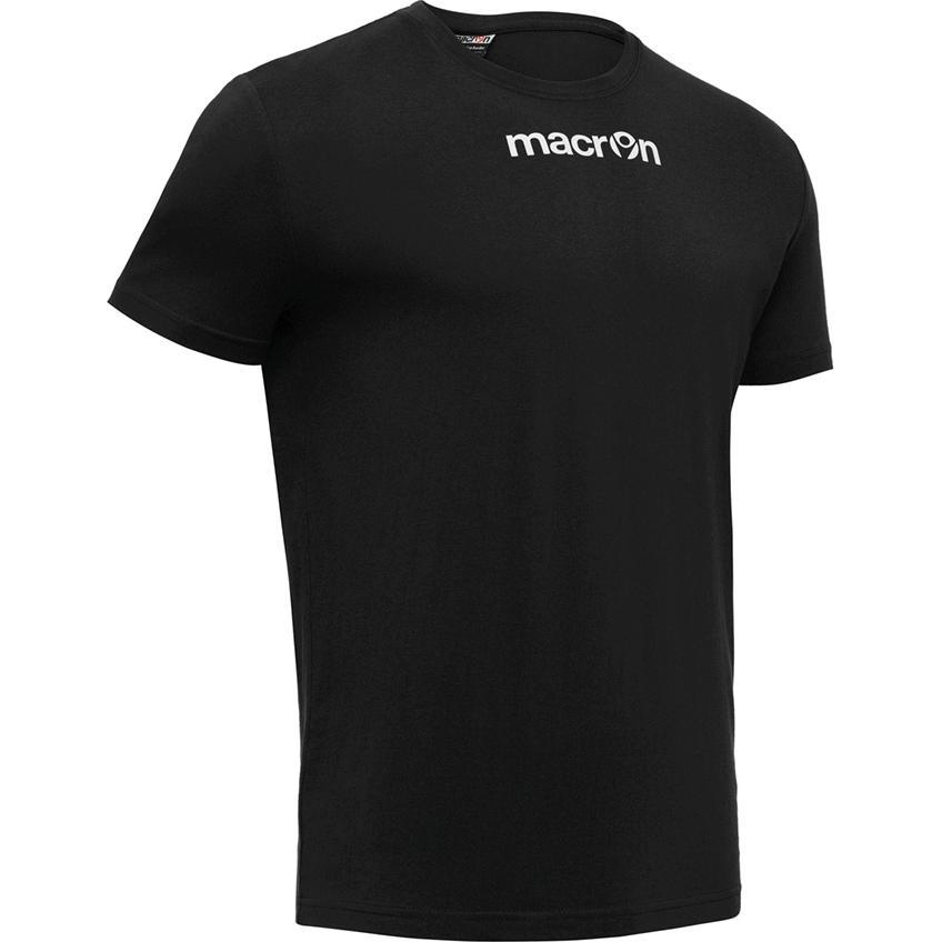 Macron, Herren, Shirt, t-shirt mp 151, Schwarz, (XS)