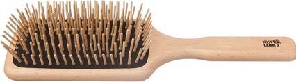 Kost Kamm Pinceau en bois Brosse en hêtre RECTANGULAIRE, 9 rangées 25,5cm