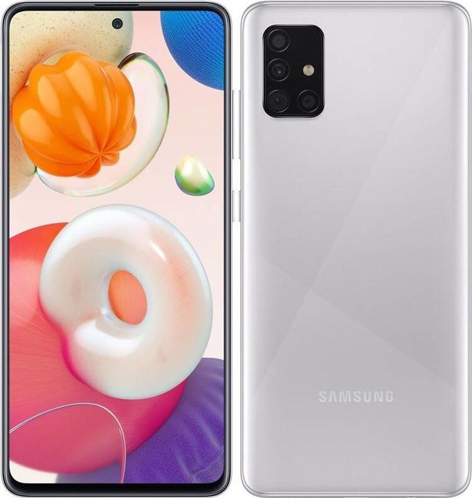 Actual product image Samsung Galaxy A51 EU (128 GB, Prism Crush Black, 6.50", Dual SIM, 48 Mpx, 4G)