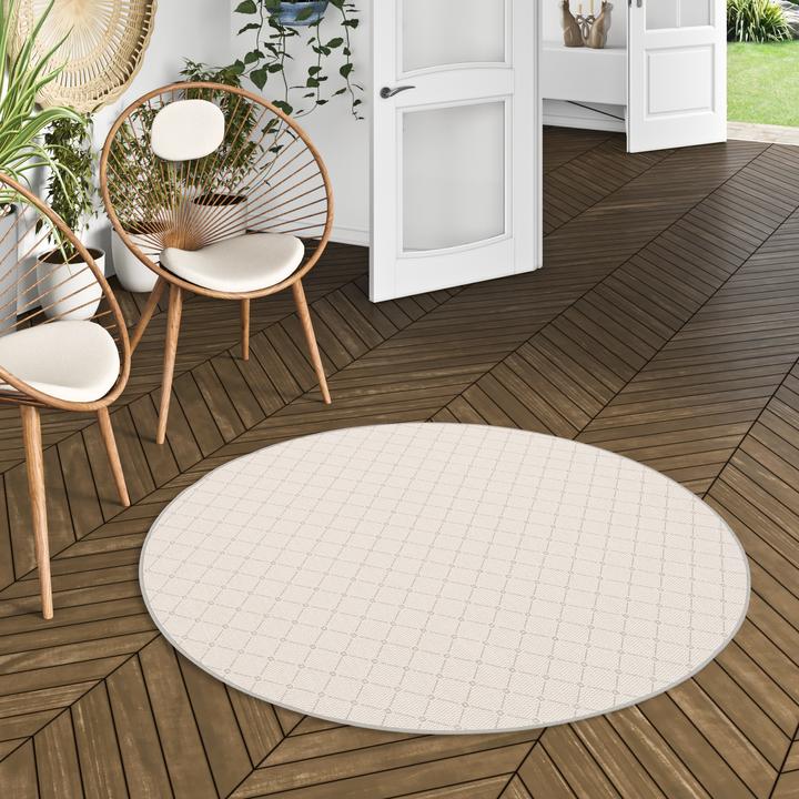 Actual product image Snapstyle Indoor & Outdoor Carpet Oslo Trend Round (100 x 100 cm)
