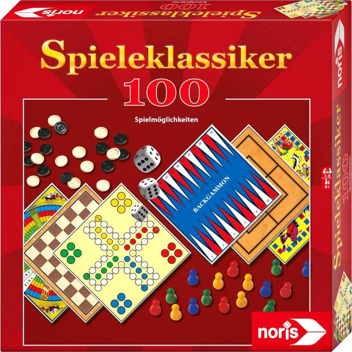 Noris Spieleklassiker 100 Spielmöglichkeiten (Deutsch)