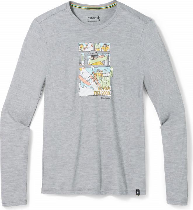 Produktbild Smartwool Ms Long Sleeve Graphic Tee (XL)