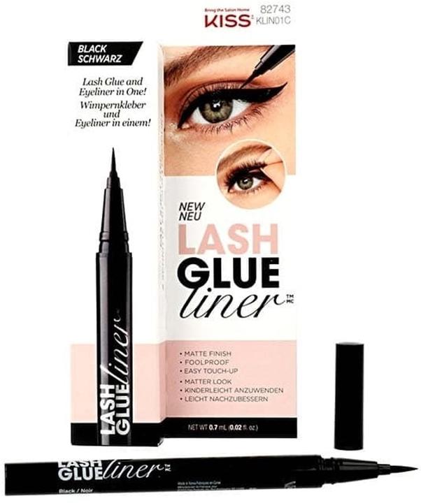 Produktbild KISS Eyelash glue with eyeliner Lash Glue Linerack 0.7 ml (Wimpernkleber)