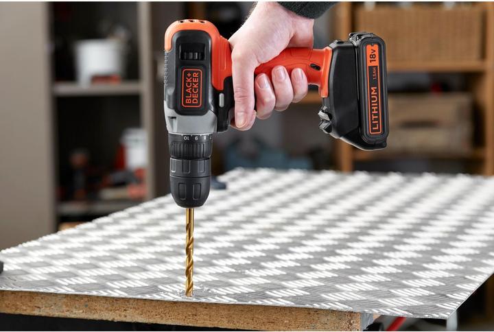 Actual product image Black & Decker Akku-Bohrschrauber (Rechargeable battery operated)