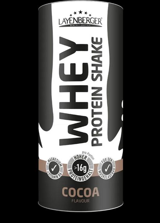 Actual product image Layenberger Whey High Protein Shake Cocoa 300g (Cocoa, 1 pcs., 300 g)