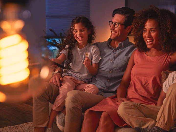 Actual product image Philips Hue Giant BT (E27, 7 W, 550 lm, 1 x, G)