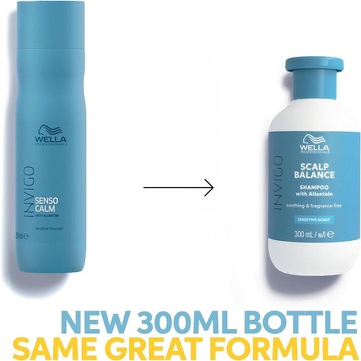 Image du produit Wella Professionals Invigo Scalp Balance Senso Calm Gentle Cleansing Shampoo (300 ml, Shampoing liquide)