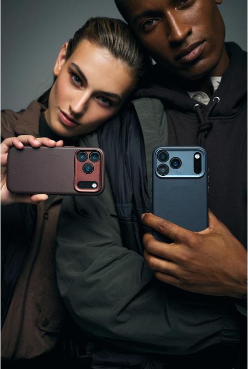 Actual product image Decoded Leather Backcover Apple iPhone 17 Pro Chocolate Brown (Apple iPhone 17 Pro)