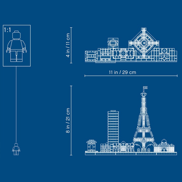 Produktbild LEGO Paris (21044, LEGO Architecture)