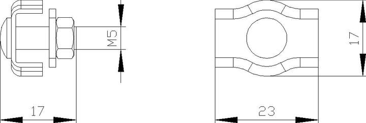 Produktbild Siemens Rope clamp,Simplex,4mm (x4)