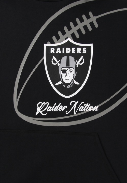 Immagine prodotto Recovered Re:covered Felpa con cappuccio in pile - PATCHES Las Vegas Raiders - M (M)