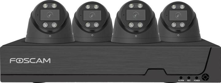 Produktbild Foscam FNA108 E T4 2T (schwarz, FNA108E 8-Kanal PoE NVR, 4x T8EP Kamera) (1024 x 768 Pixels, 1280 x 1024 Pixels, 1280 x 720 Pixels, 1280 x 800 Pixels, 1440 x 900 Pixels, 1920 x 1080 Pixels, 2560 x 1440 Pixels, 3840 x 2160 Pixels)