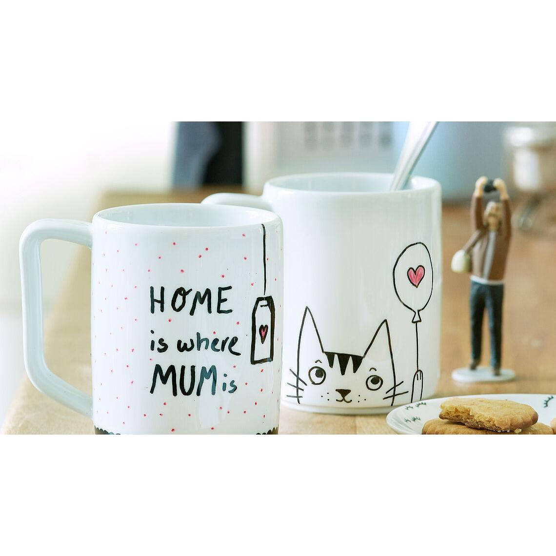 Thumbnail - Edding, Marker, Porzellan-Stifte warme Farben Satz von 6pcs. (Mehrfarbig, 4 mm, 6 x)