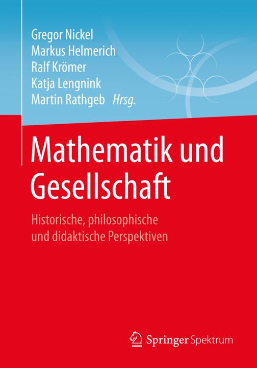 Produktbild Mathematik und Gesellschaft (Deutsch, 2018)