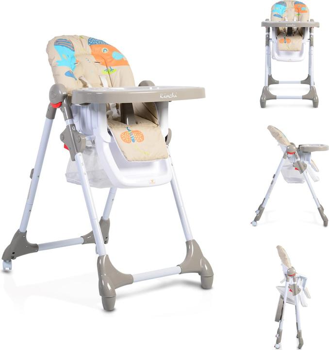 Actual product image Moni Cangaroo high chair Kimchi, foldable (Highchair)
