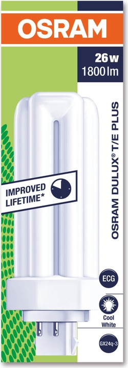 Produktbild Osram Dulux (GX24q-3, 26 W, 1800 lm, 1 x, G)