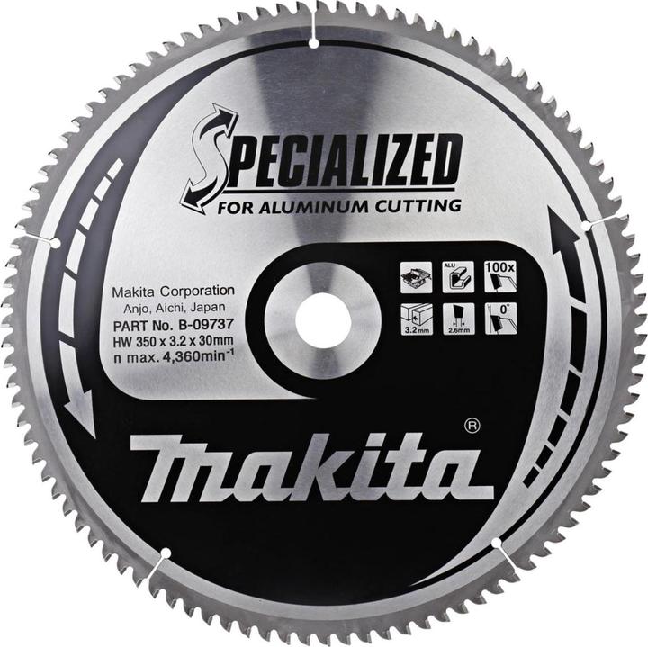 Immagine prodotto Makita Lama di sega circolare SPECIALIZED per alluminio 350/30
