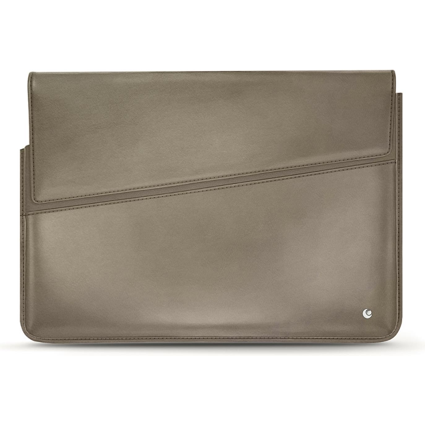 Noreve Lederhülle, Notebooktasche, Beige