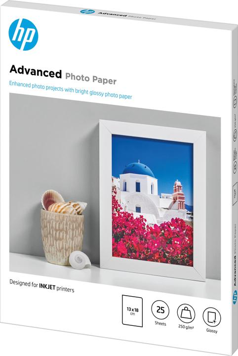 Produktbild HP Q8696a (250 g/m², 13 x 18 cm, 25 x)