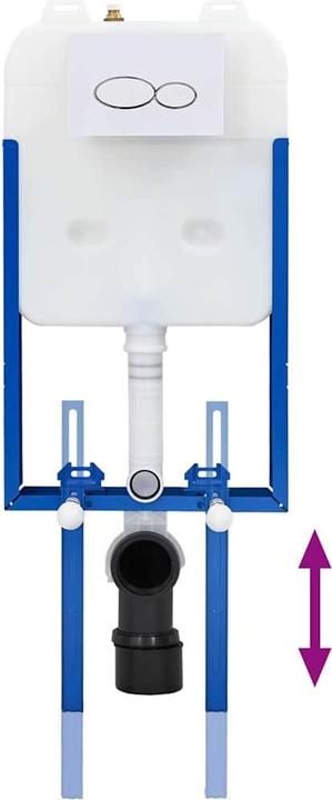 Produktbild VidaXL Toilettenmontagerahmen