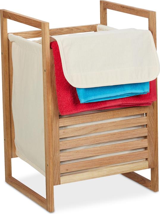 Actual product image Relaxdays Laundry basket (50 l)