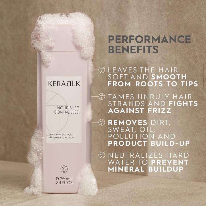 Image du produit Kerasilk Shampooing lissant (250 ml, Shampoing liquide)