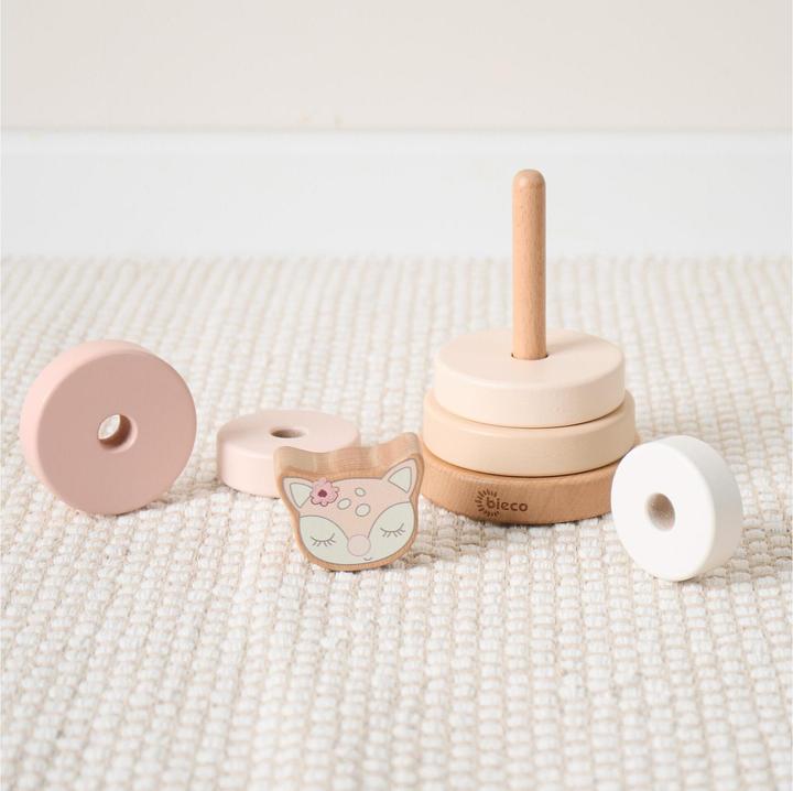 Actual product image Bieco Stacking tower deer Ella