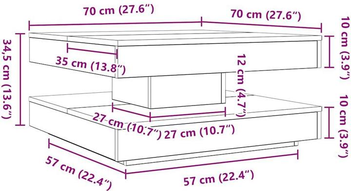 Image du produit vidaXL Couchtisch