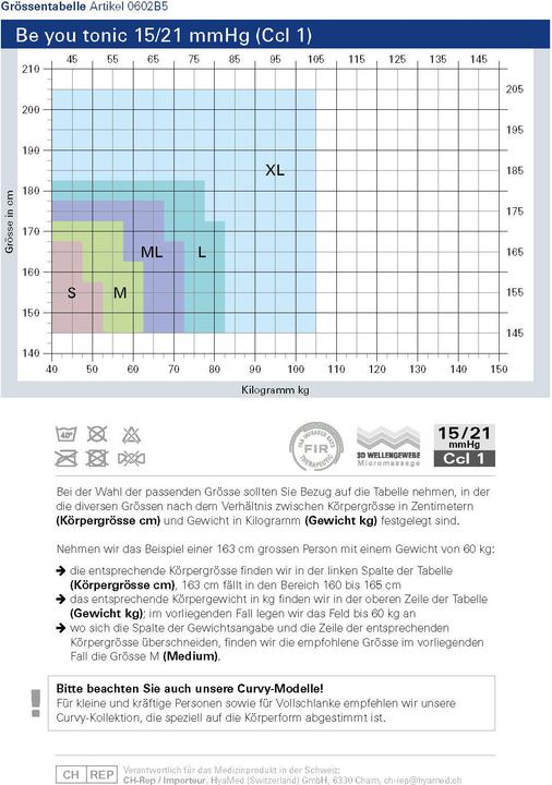 Image du produit Solidea Be you tonic 12/15 mmHg (M)