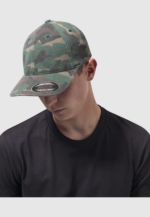 Produktbild Flexfit Garment Washed Camo (M, S)