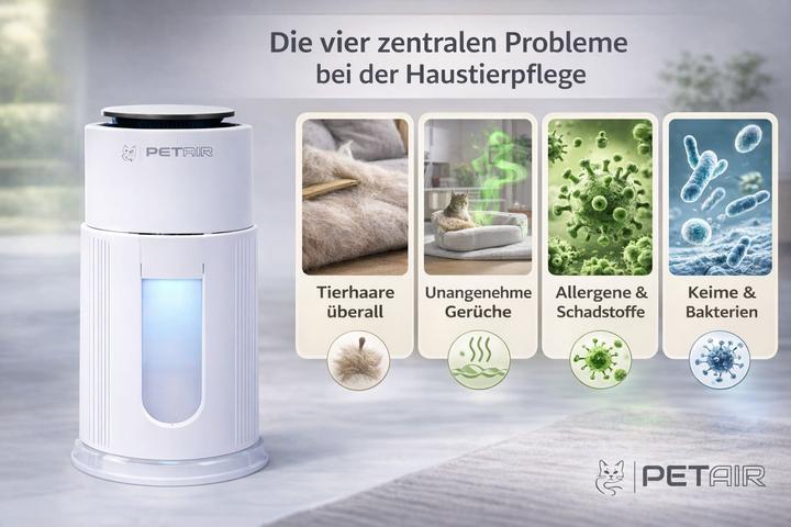 Produktbild Petair - Luftreiniger für Haustierbesitzer L2-SP201-B (50 m²)