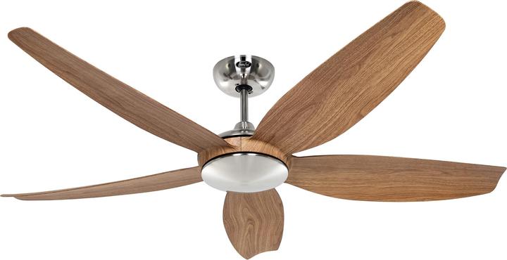 Oak natural, Brushed chrome