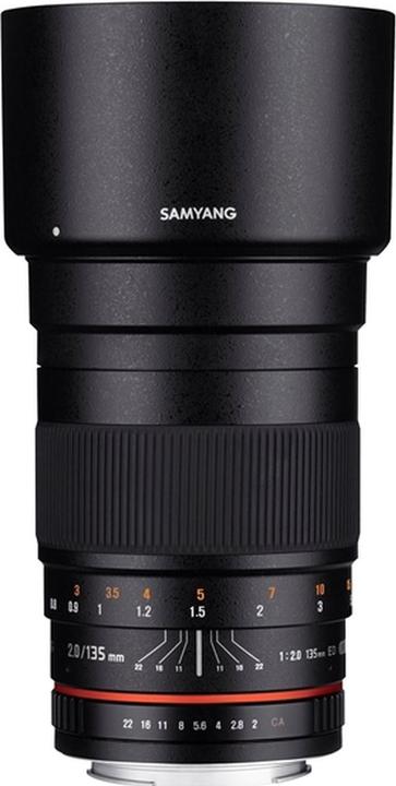 Samyang 135mm f/2 - f/22 ED UMC - Canon EF (Canon EF, Vollformat)