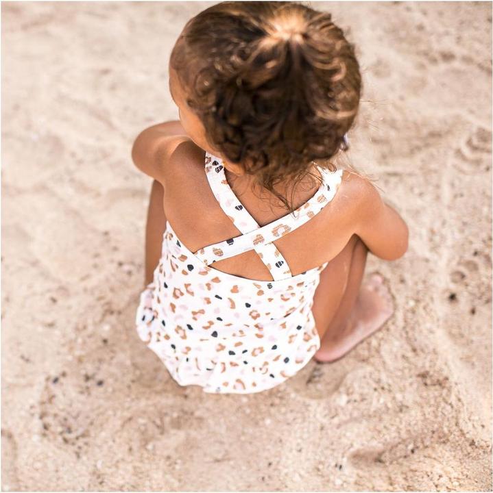 Produktbild Swim Essentials Badeanzug Mädchen 74/80 Kaki Leopard (80)