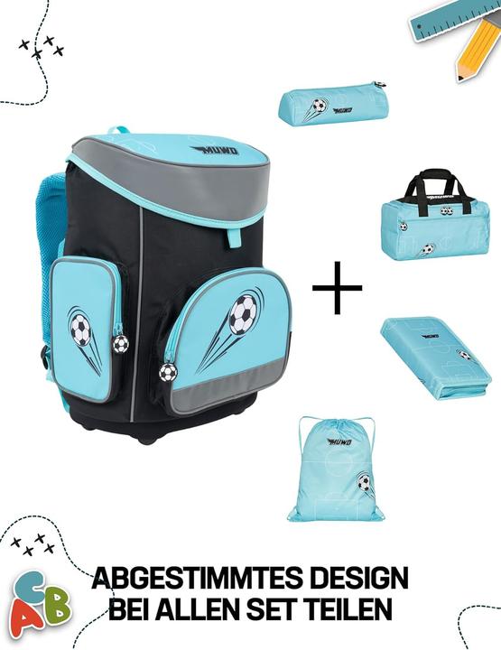 Produktbild Muwo Ergonomisches Schulranzen-Set (20 l)