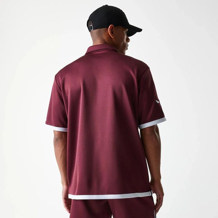Actual product image New Era Snap Button Shirt - WARUM UP Chicago Bulls - S (S)