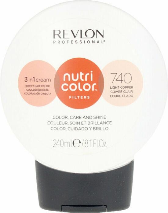 Produktbild Revlon Professional Nutri Color Filters (740 Light Copper, Mittelblond Kupfer Intensiv)
