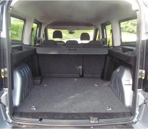 Image du produit ProPlus Bac de coffre pour Fiat Doblo Maxi / Opel Combo L2 à partir de 2012 jusqu'en 2018 (5 places)