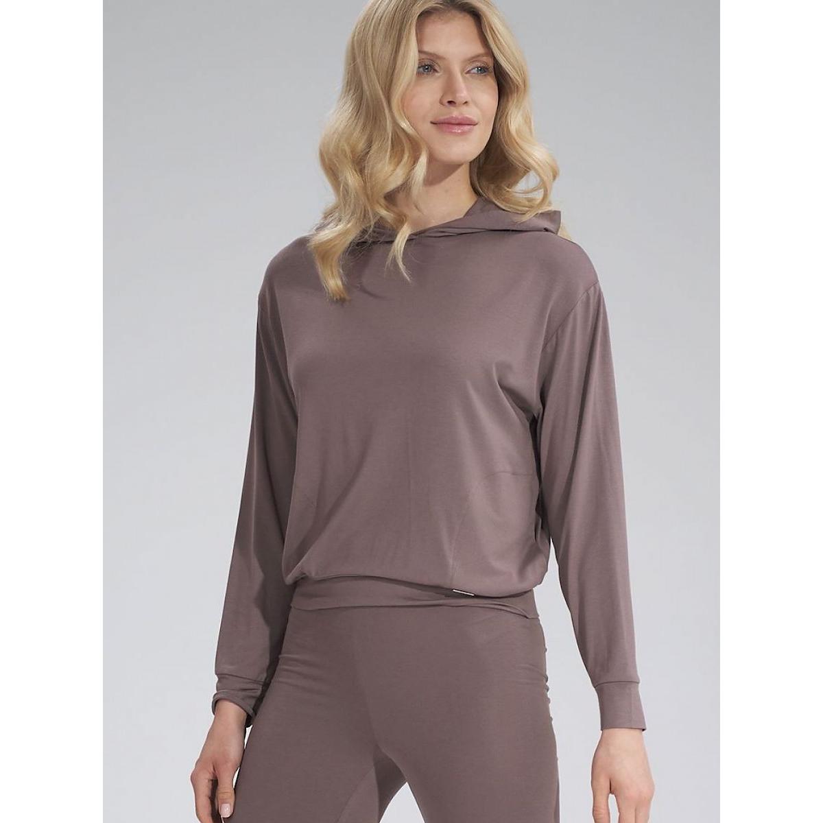 Figl, Damen, Pullover, Sweater, Braun, (M)
