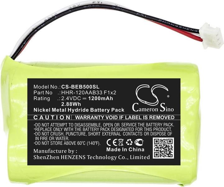 Immagine prodotto NoName Batteria per Bang & Olufsen Beo5 ecc. (1 pz., Specifico del dispositivo, 1200 mAh)
