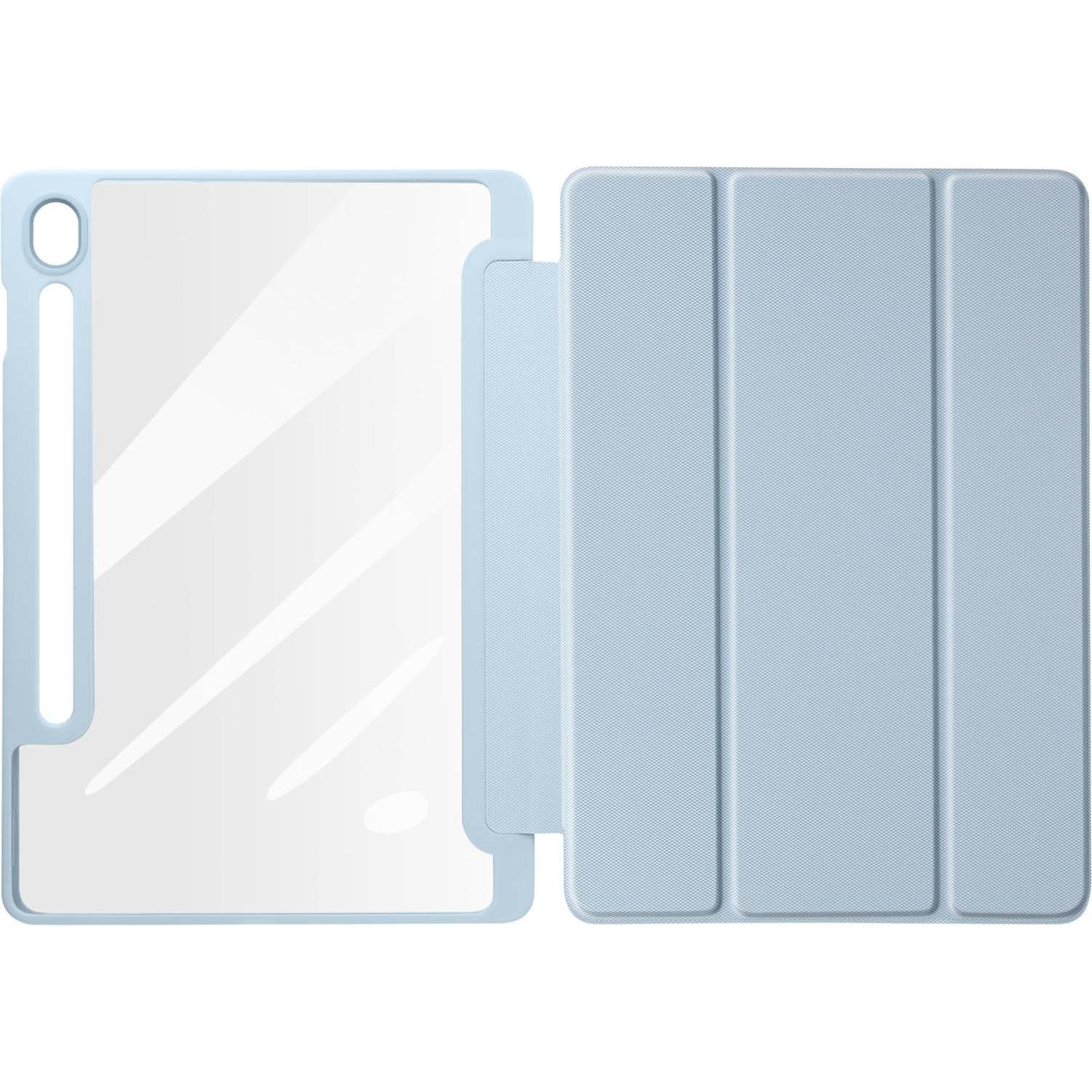 Dux Ducis Toby Series Bookcover (Galaxy Tab S9, Galaxy Tab S9 FE), Tablet Hülle, Blau