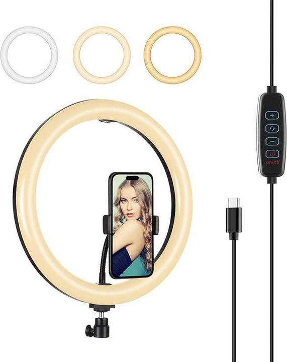 Produktbild Puller Ring light with phone holder PULUZ (Ringlicht)