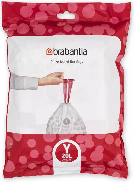 Brabantia PerfectFit Bags (40 x, 20 l)