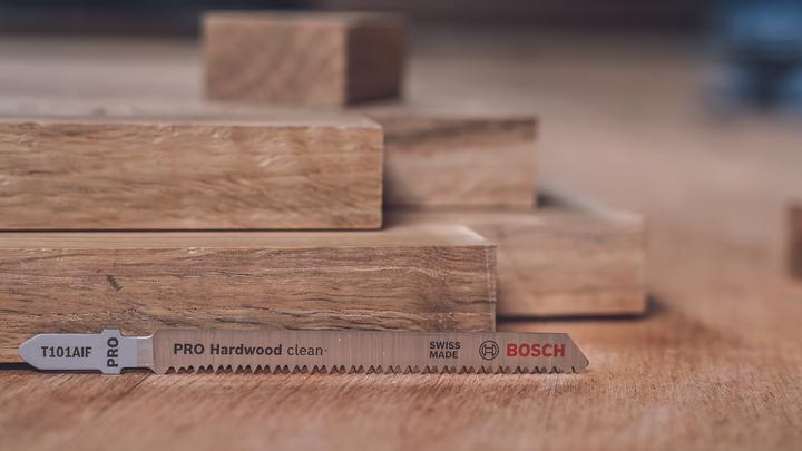 Produktbild Bosch Professional Zubehör PRO Hardwood clean T101AIF Stichsägeblatt, 100 mm, 5-tlg.