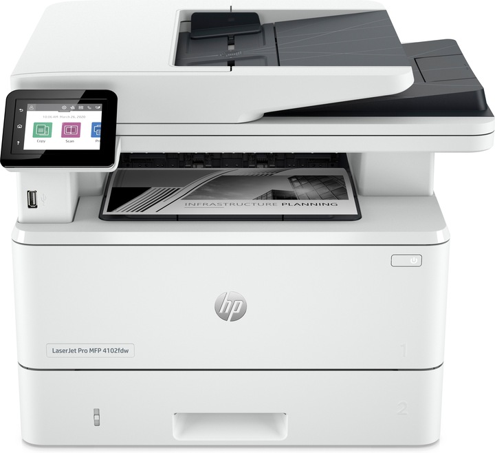 HP LaserJet Pro MFP 4102fdw (Laser, Black and white)