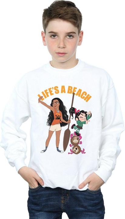 Image du produit Disney - Sweat WRECK IT RALPH MOANA AND VANELLOPE - Garçon (128)